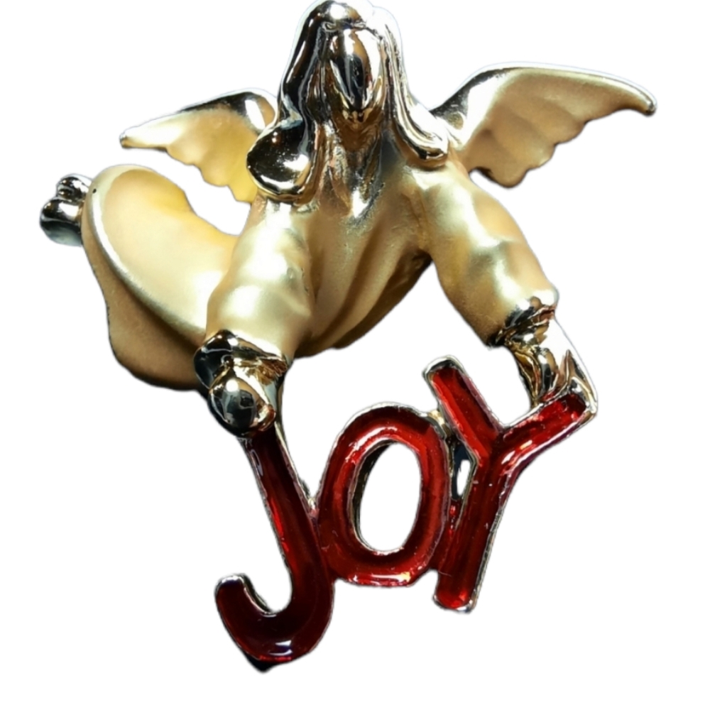 Vintage Gigi Giusti Angel Joy Brooch